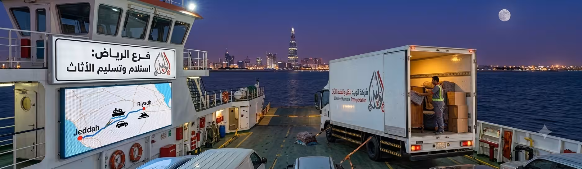 شركة نقل عفش من جدة الى الرياض