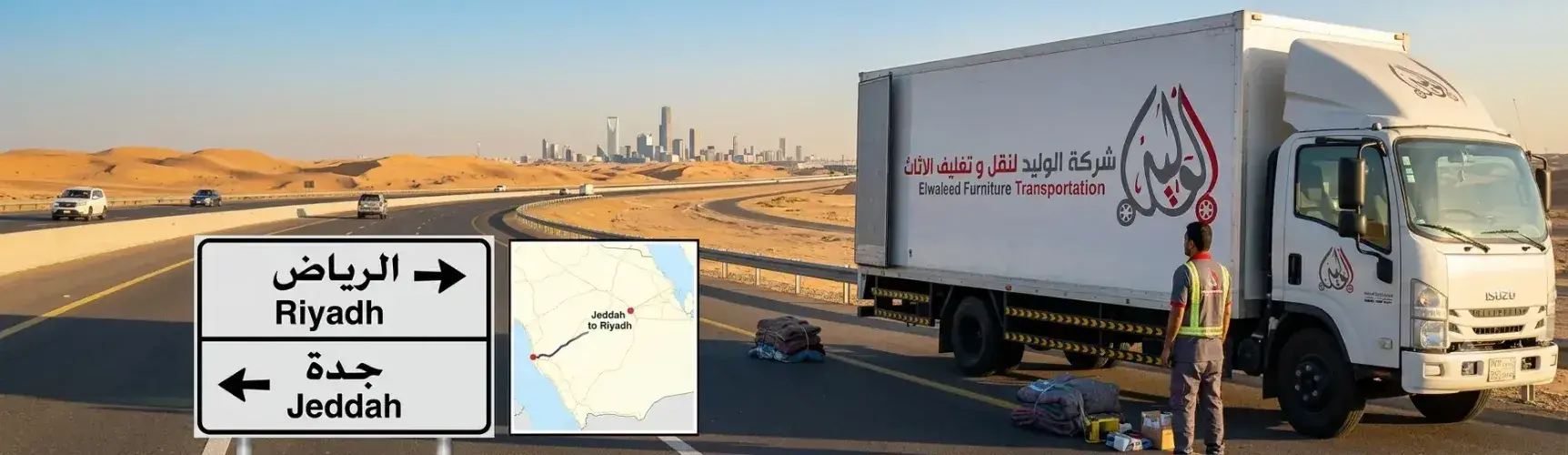 شركة نقل عفش من جدة الى الرياض