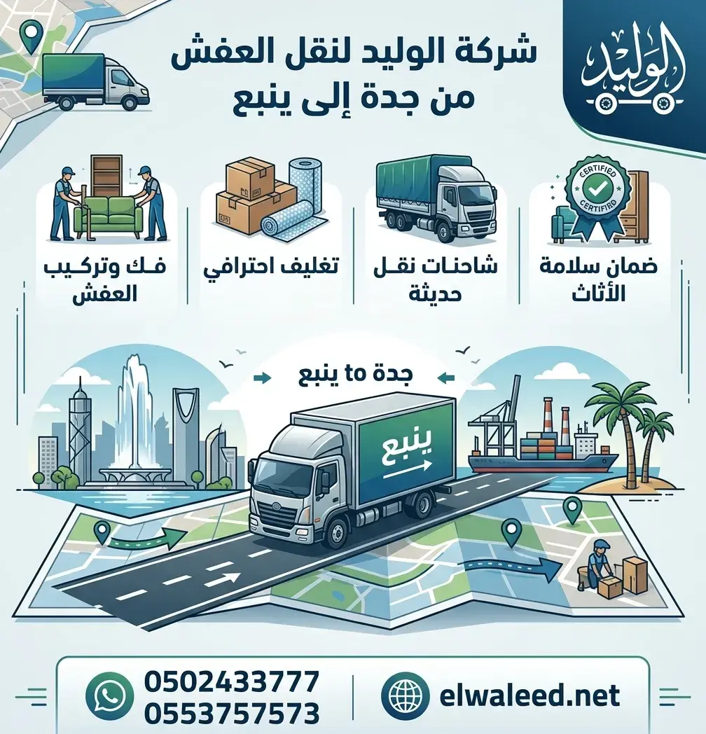 شركة نقل عفش من جدة الى ينبع