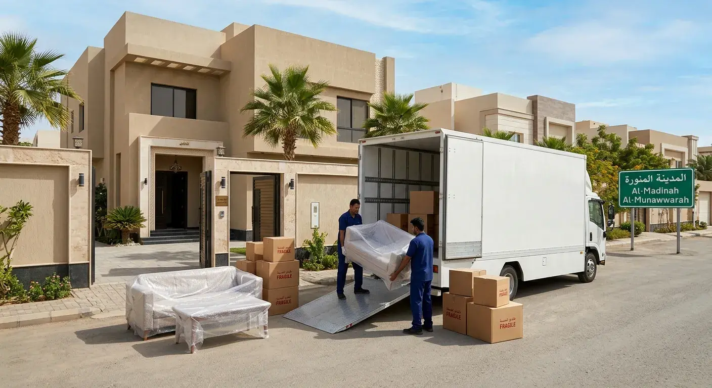 نقل عفش من جدة للمدينة