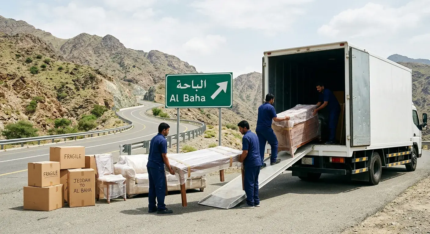 نقل عفش من جده الى الباحه